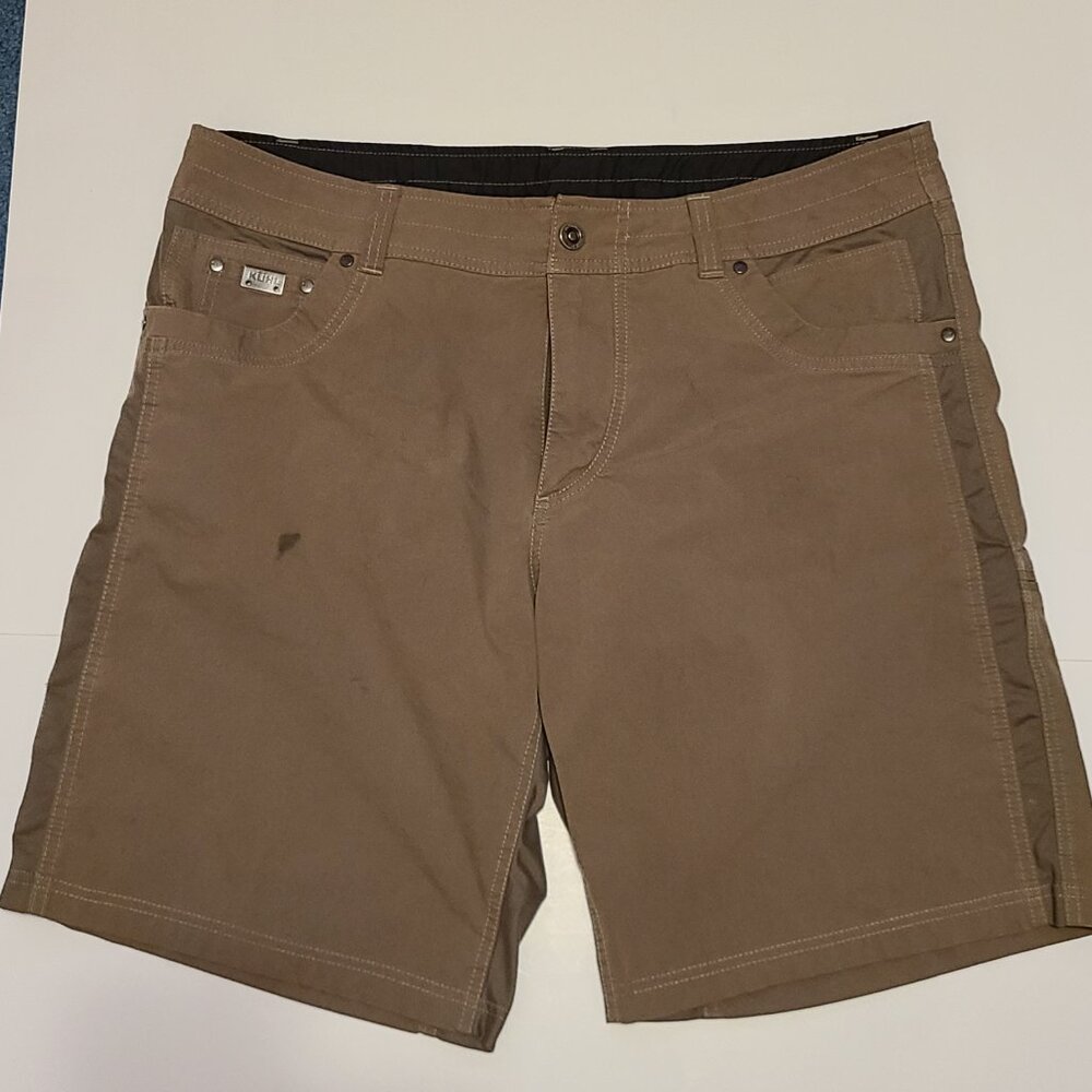 Kuhl Shorts Mens Size 38 Free Radikl Fossil Chino Stretch Performance